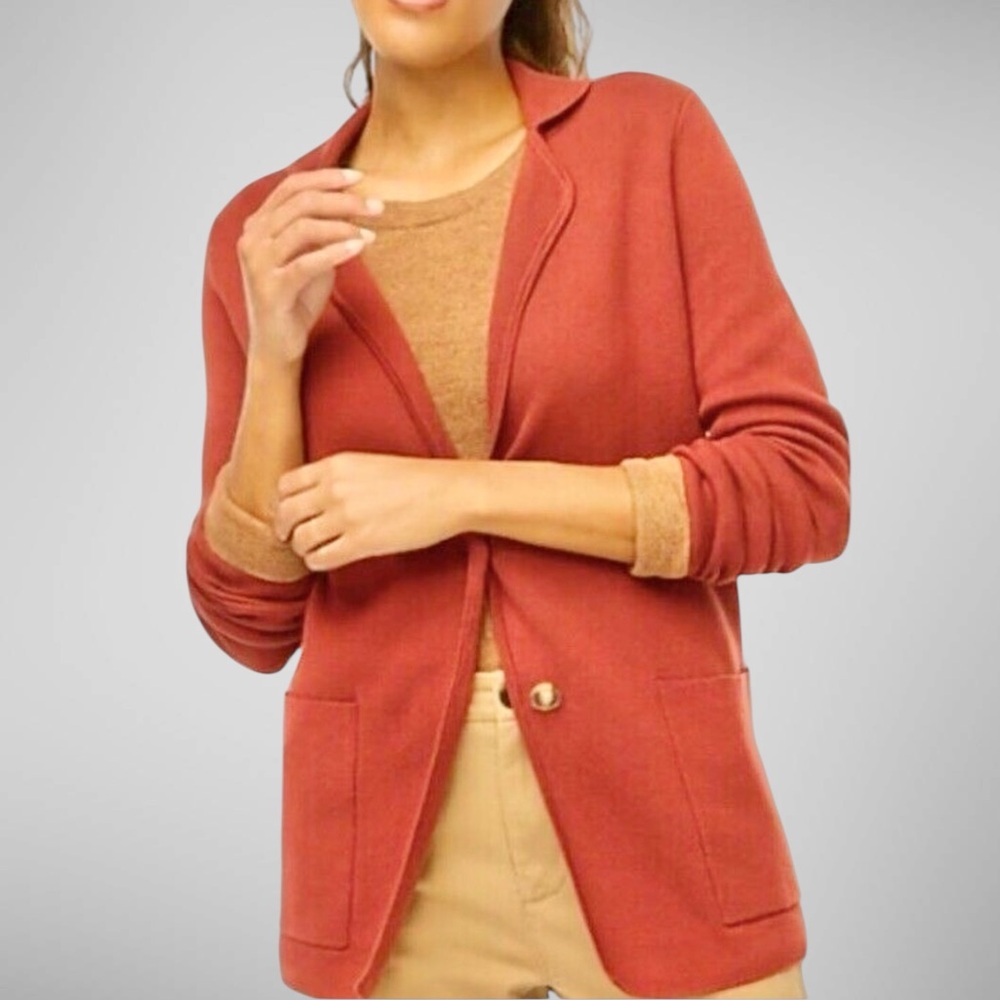 NWOT J. Crew Sweater-Blazer